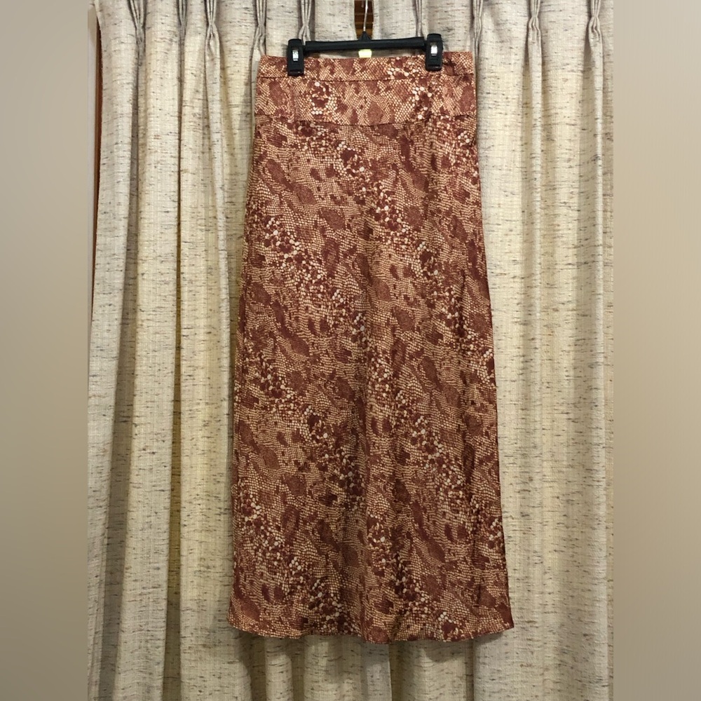 Free People Normani Bias Midi Skirt - 4